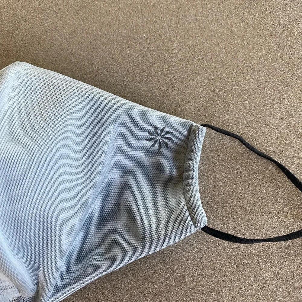 Athleta Fabric Face Mask - Light Gray